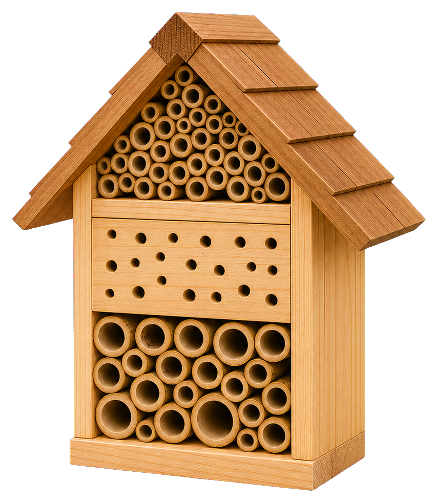 Preview for Bee House Sticker For Garden Designs