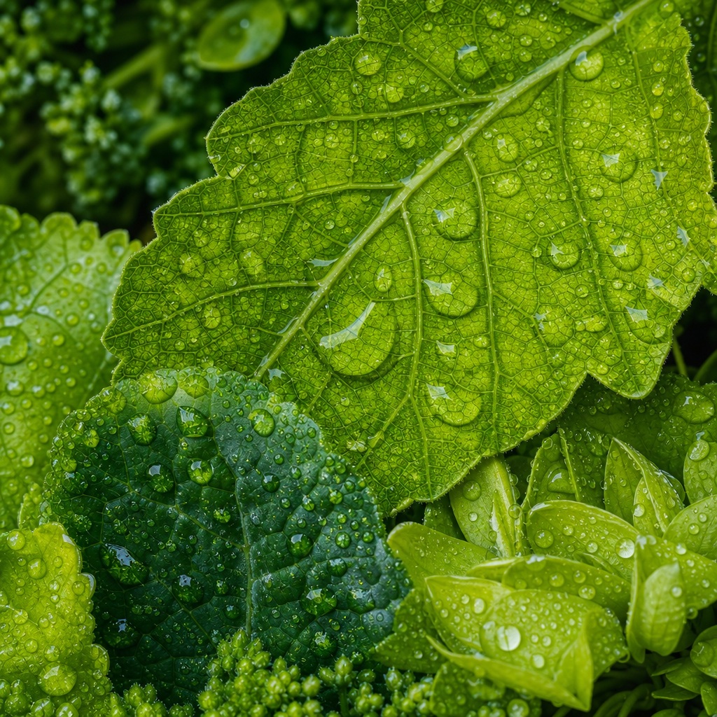 Preview for Rain Garden Macro Background