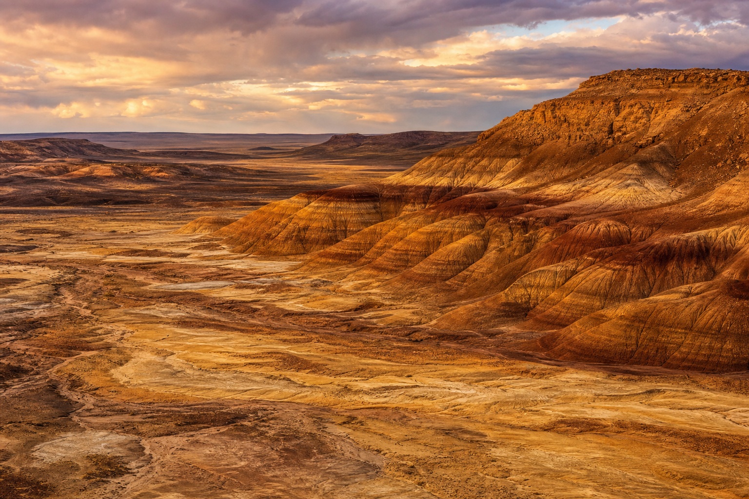 Preview for Desert Clay Landscape Background
