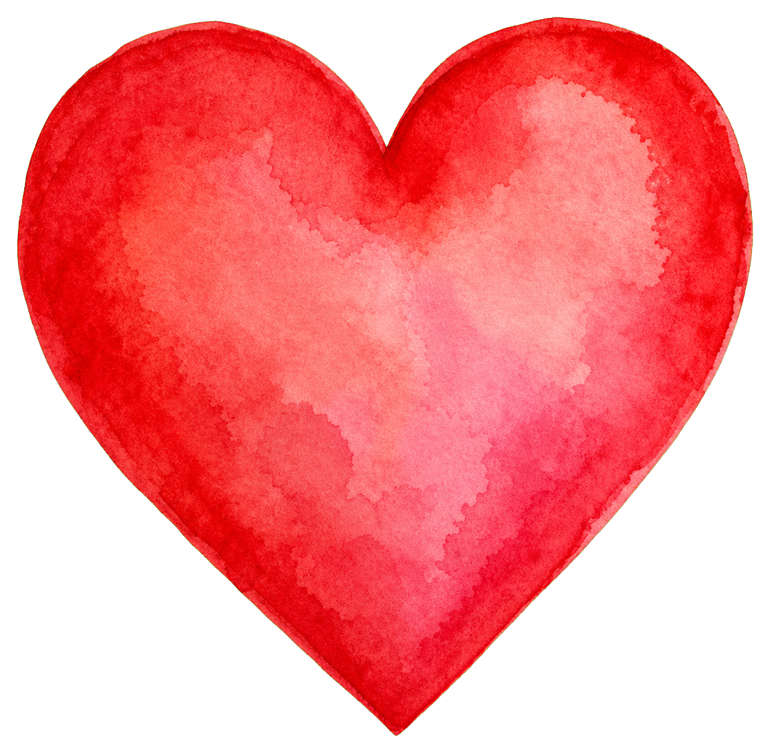 Preview for Watercolor Heart Sticker