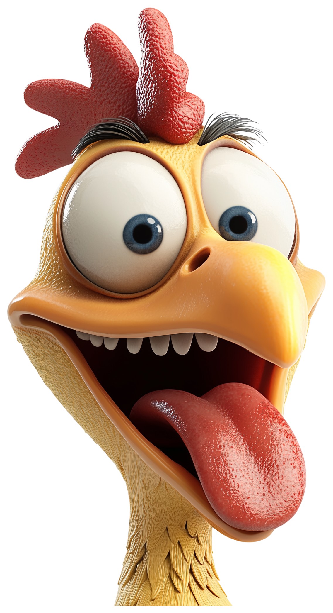 Preview for Cute Chicken Emoji Sticker