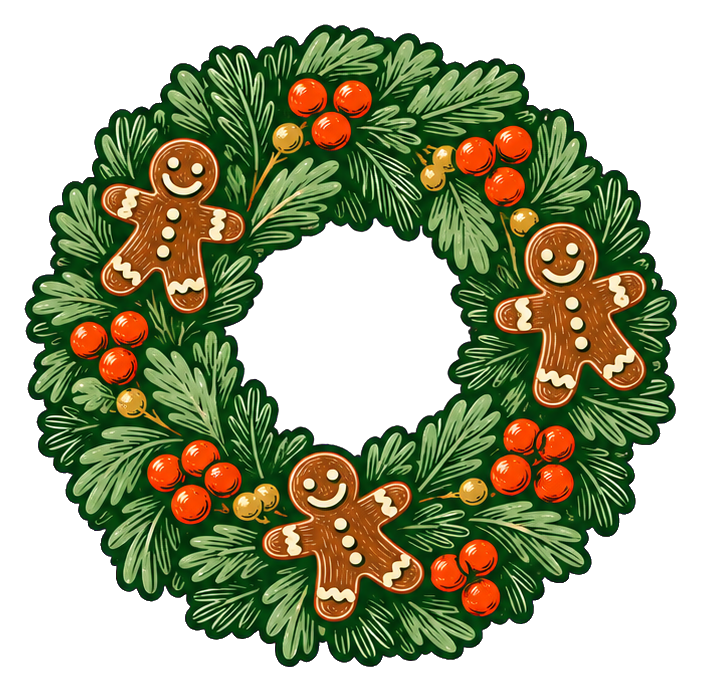 Preview for Gingerbread Wreath