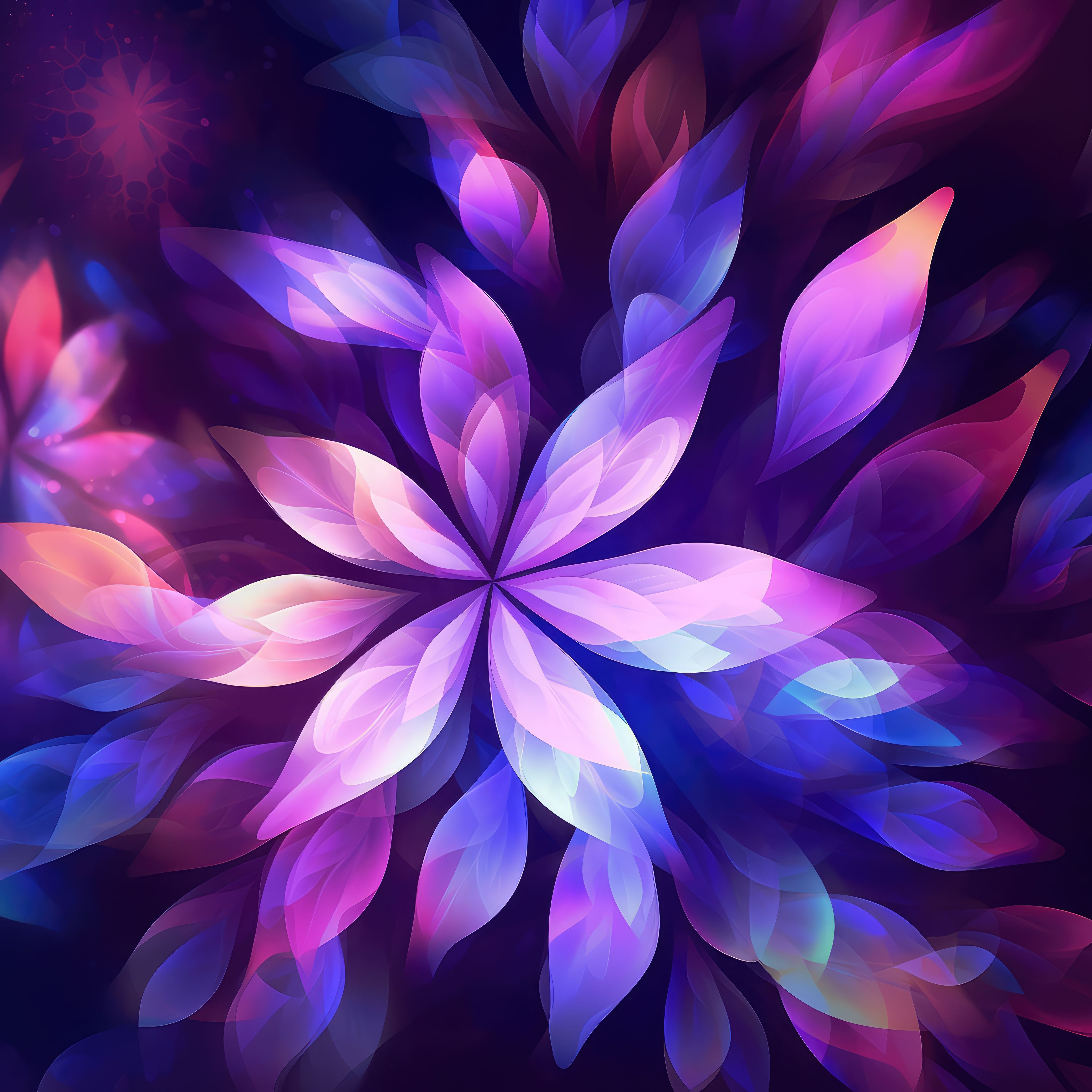 Preview for Vibrant-floral-pattern-design-abstract-background-a03d7