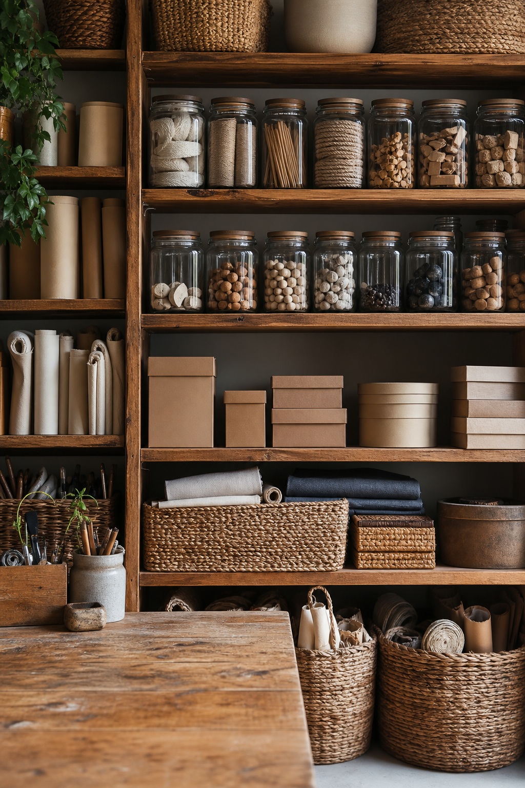 Preview for Craft Studio Shelves Background