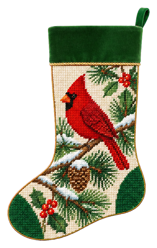 Preview for Cardinal Bird Stocking