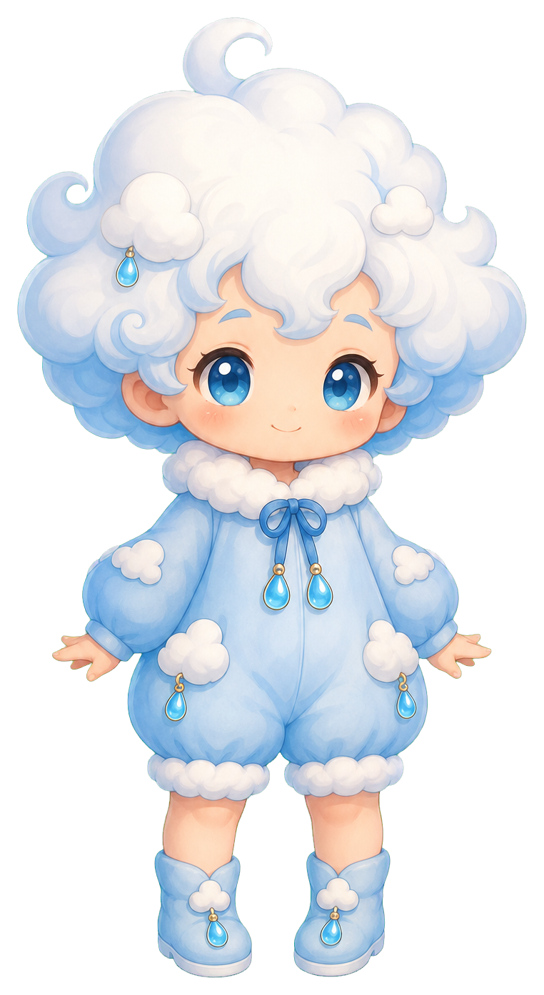 Preview for Chibi Cloud Sprite Sticker