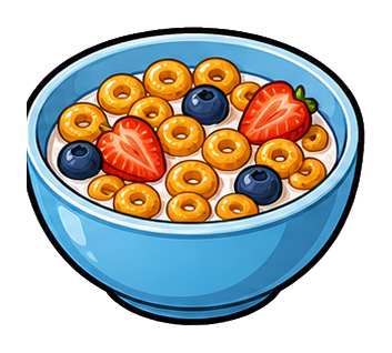 Preview for Cereal Bowl Sticker