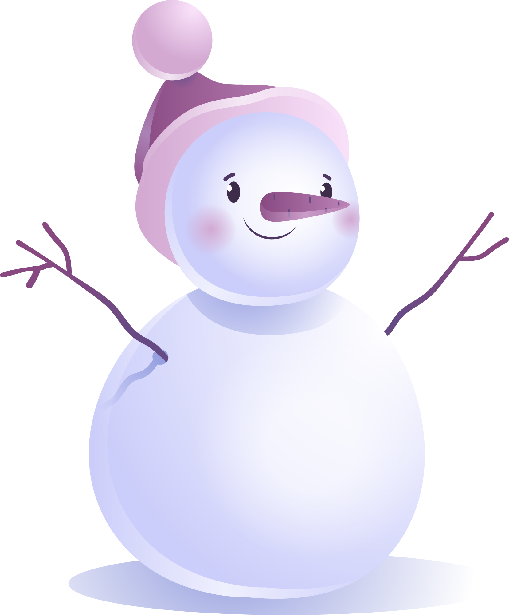 Preview for Cute-snowman-illustration-winter-sticker-c9e87