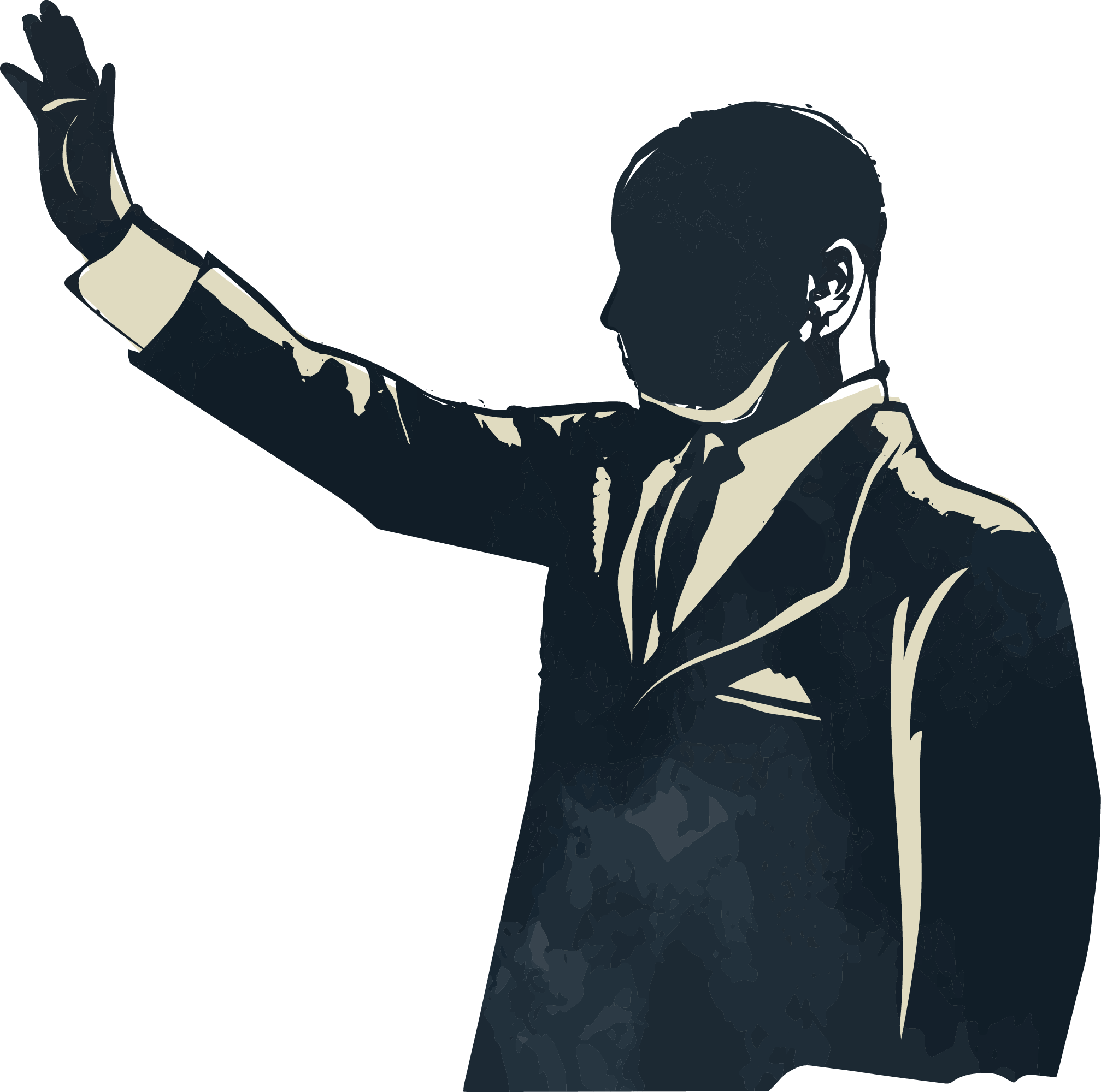 Preview for Silhouette-man-suit-mlk-sticker-b986b