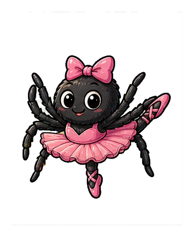 Preview for Ballerina Spider Sticker