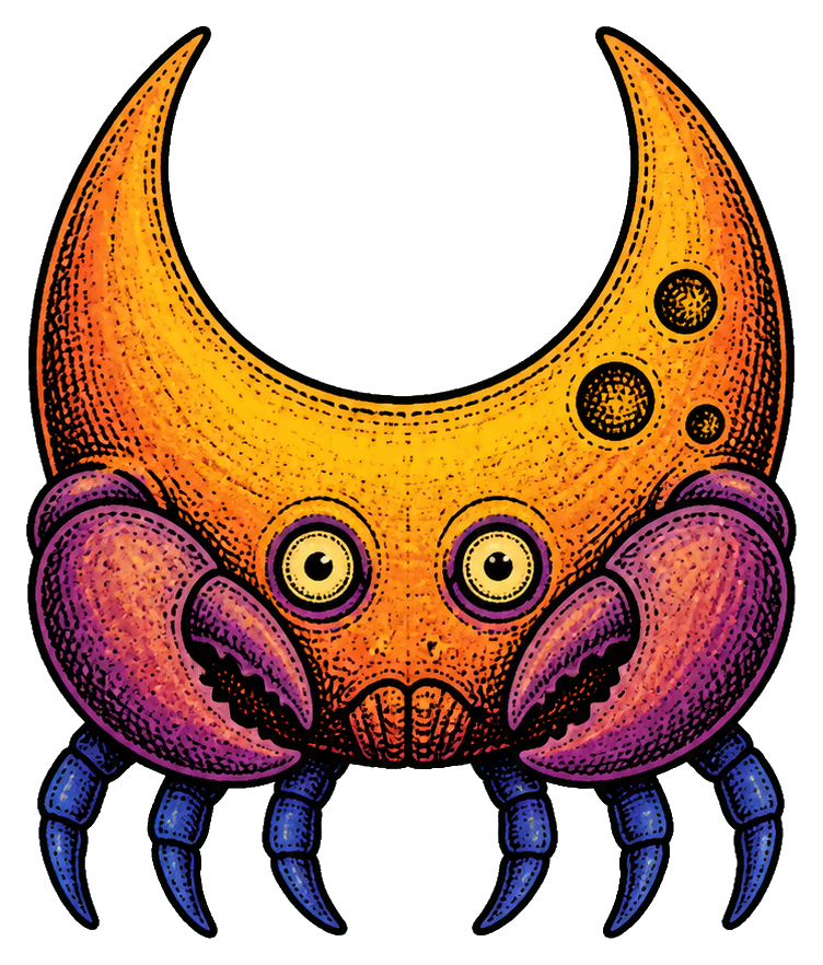 Preview for Lunar Lobster Sticker Graphic