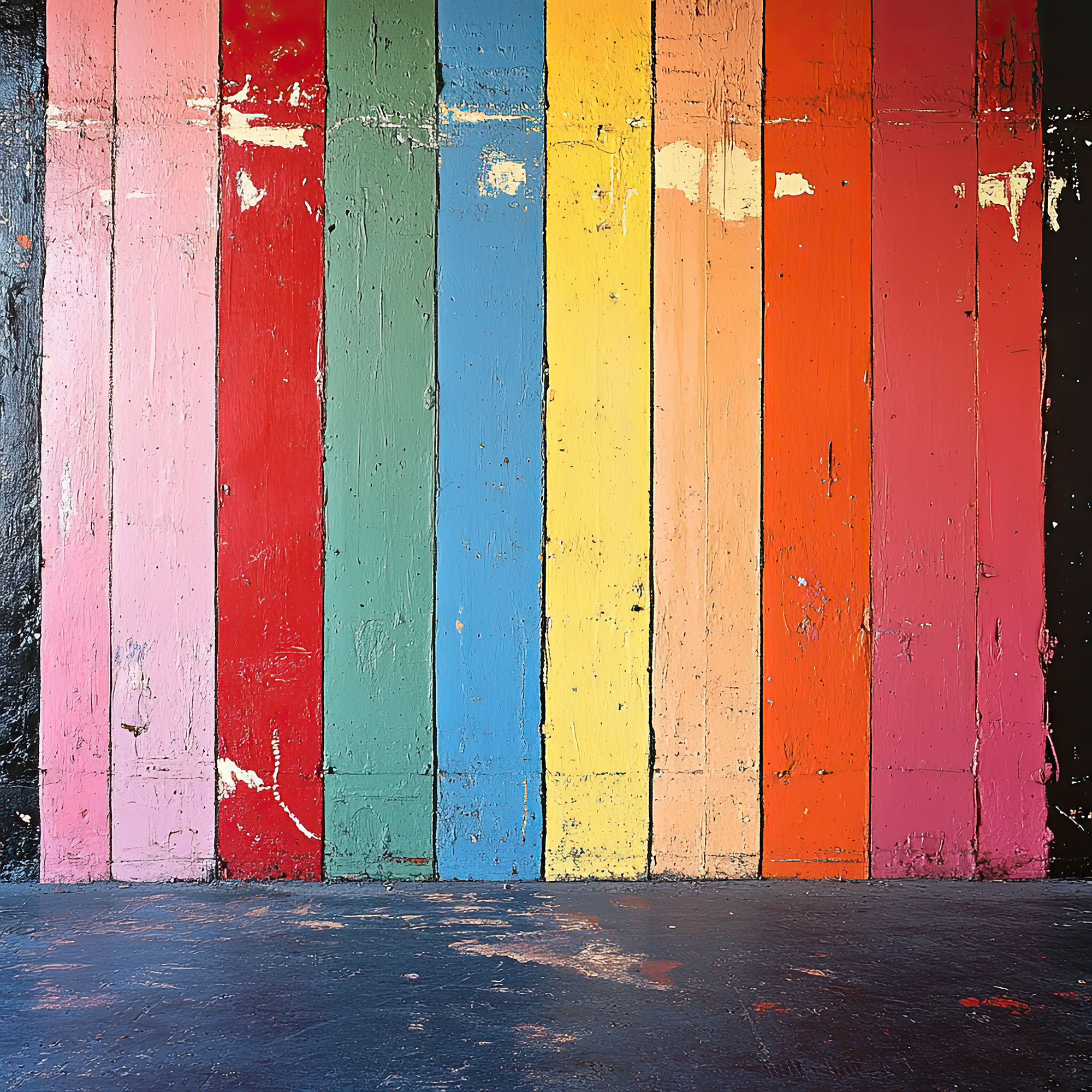 Preview for Colorful-wooden-slats-display-whimsical-backdrop-background-84de4