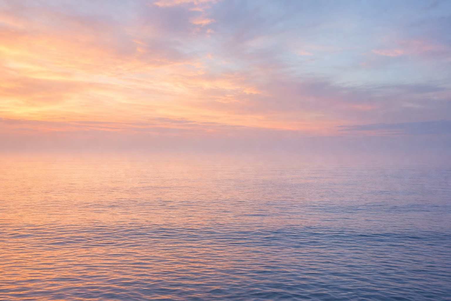 Preview for Dawn Peach Tranquil Horizon Background