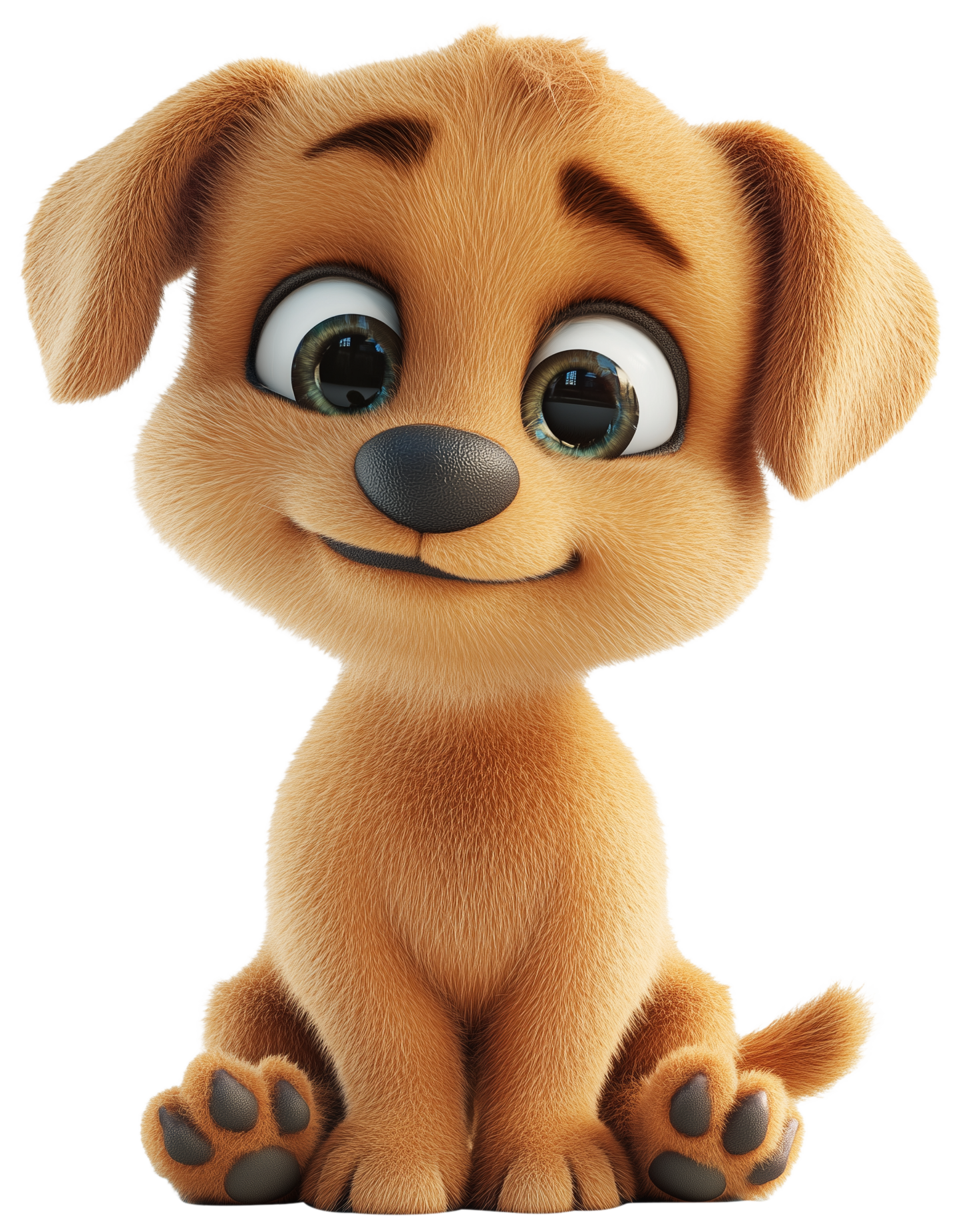 Preview for Cute Dog Emoji Sticker Graphic
