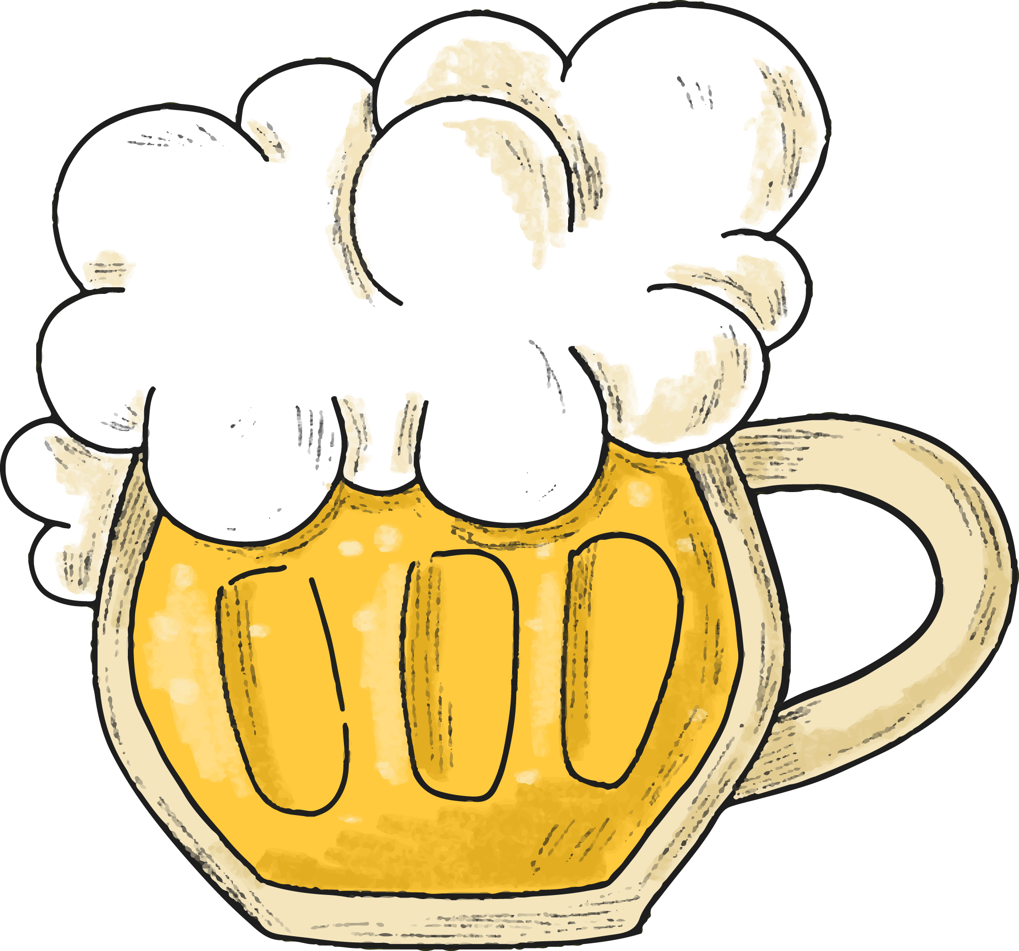 Preview for Beer-mug-illustration-st-patricks-sticker-e305c