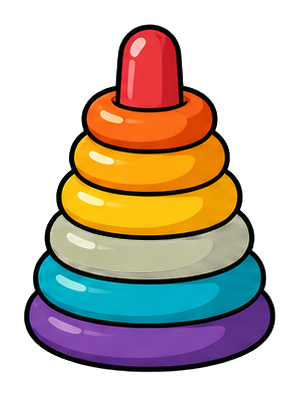 Preview for Stacking Rings Sticker For Baby Designs