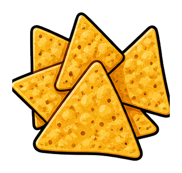 Preview for Nacho Chips Sticker For Food Designs