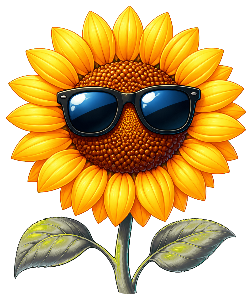 Preview for Sunflower Sunglasses Sticker