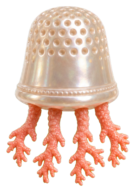 Preview for Salvador Dali Thimble Jellyfish Sticker