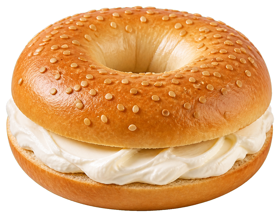 Preview for Bagel With Cream Sticker