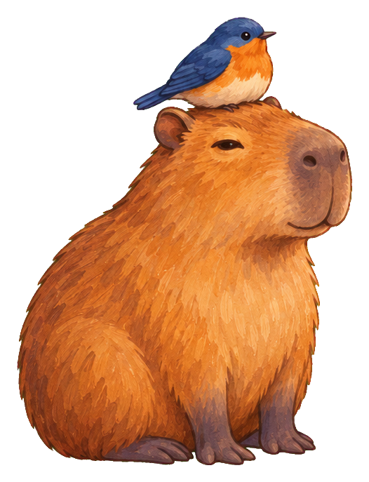 Preview for Chill Capybara Bird Buddy