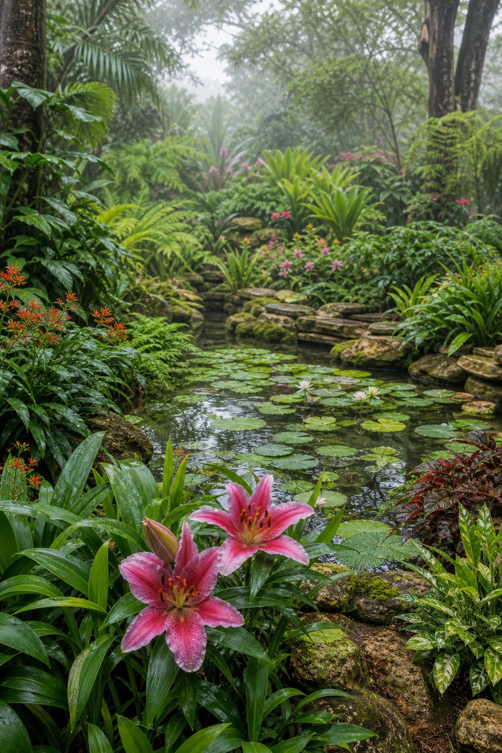 Preview for Lush Botanical Garden Background