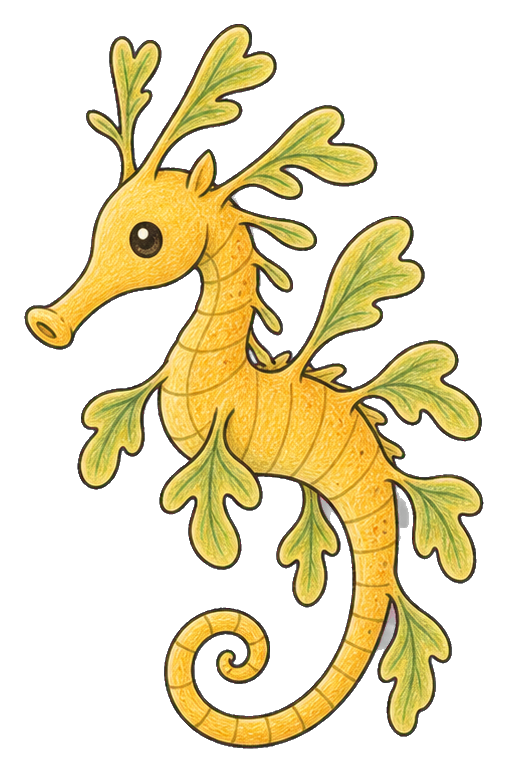 Preview for Leafy Sea Dragon Sticker
