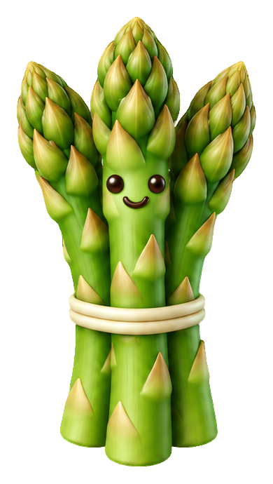 Preview for 3d Veggie Pals Asparagus Pal
