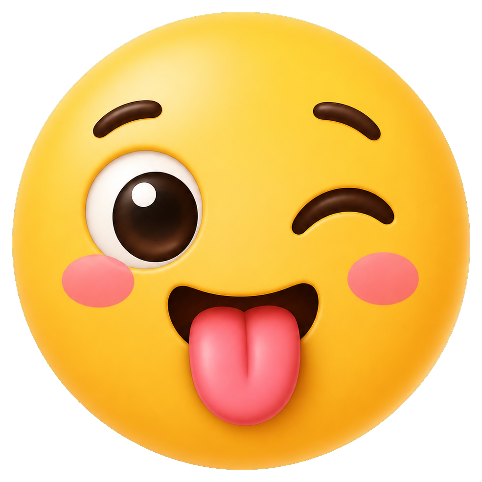 Preview for Silly Tongue Face Sticker