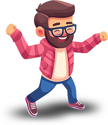 Preview for Happy-cartoon-character-sticker-8258d