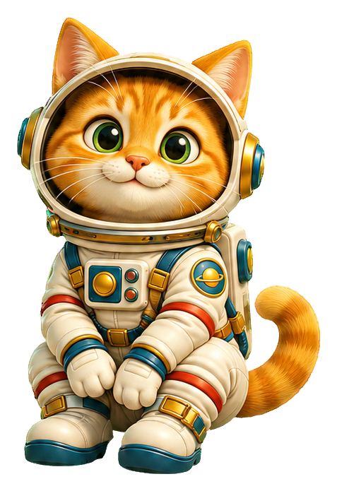 Preview for 3d Space Adventures Space Cat