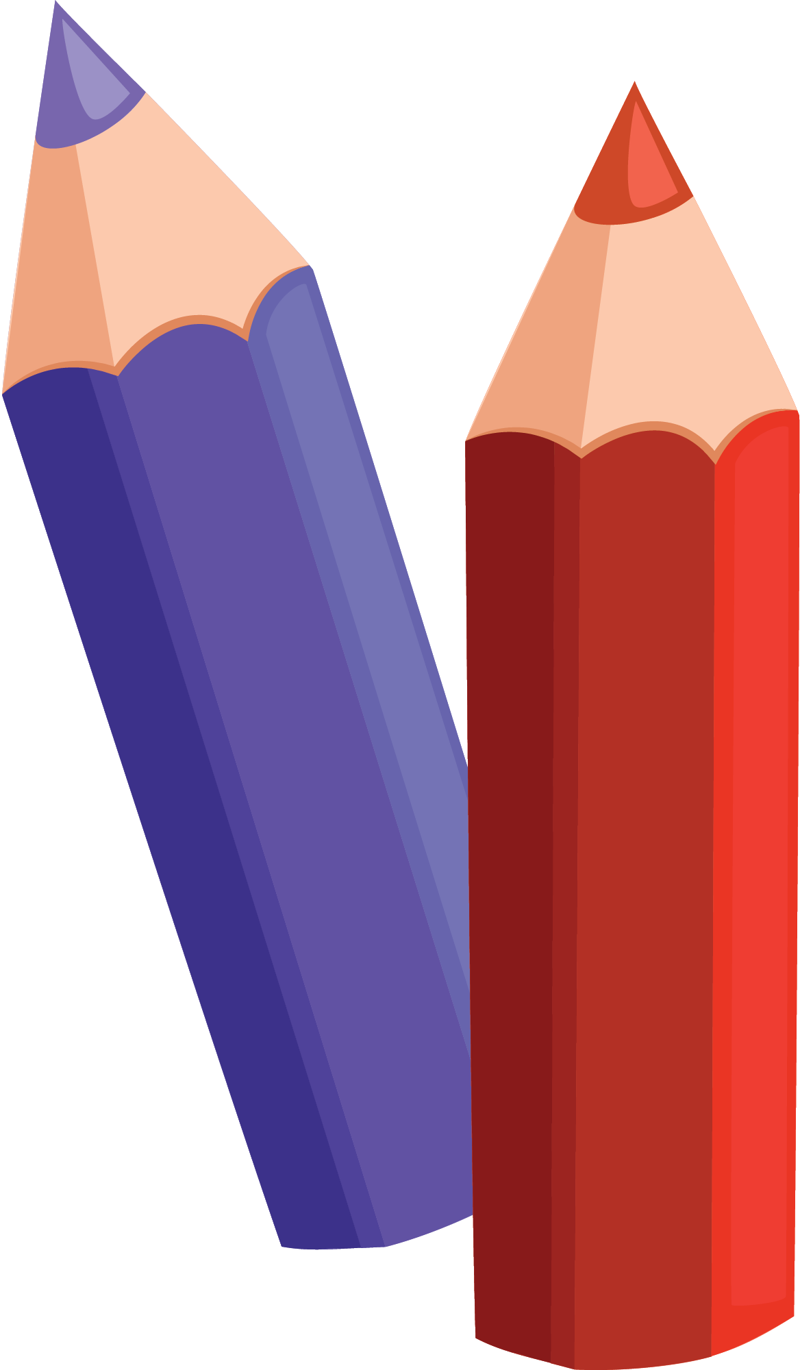 Preview for Colored-pencils-illustration-back-to-sticker-c05a1