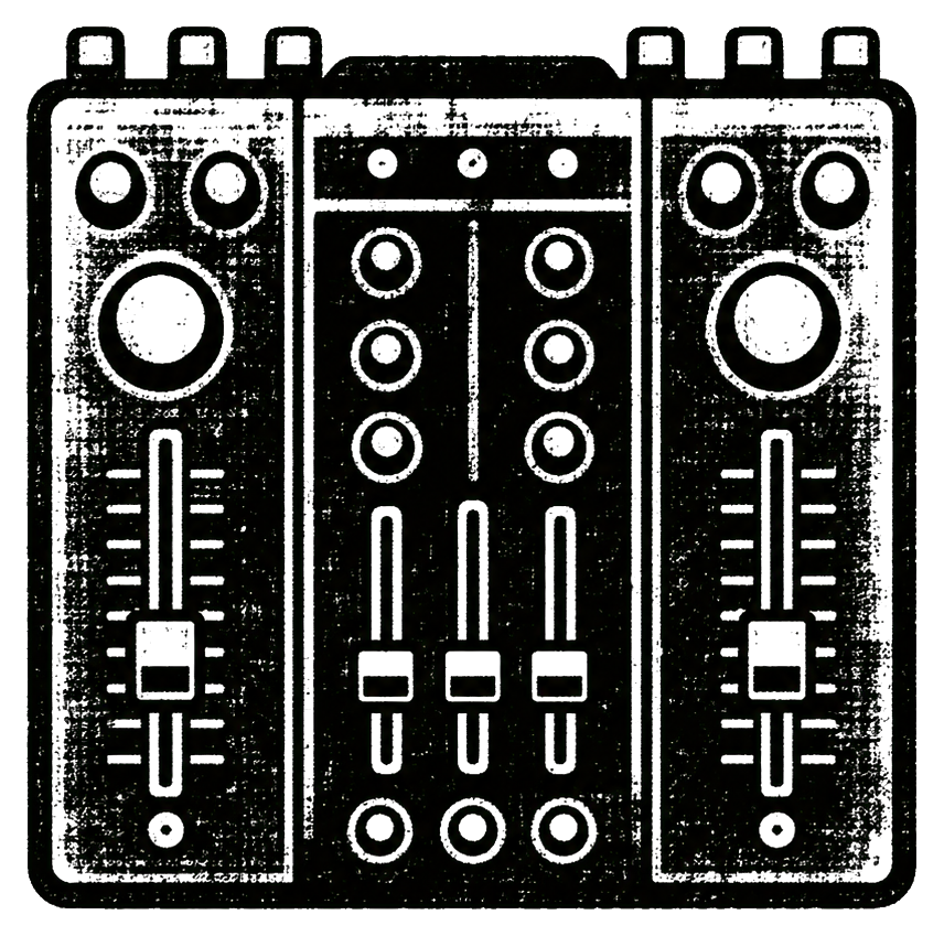 Preview for Dj Mixer Sticker For Music And Hip Hop Designs