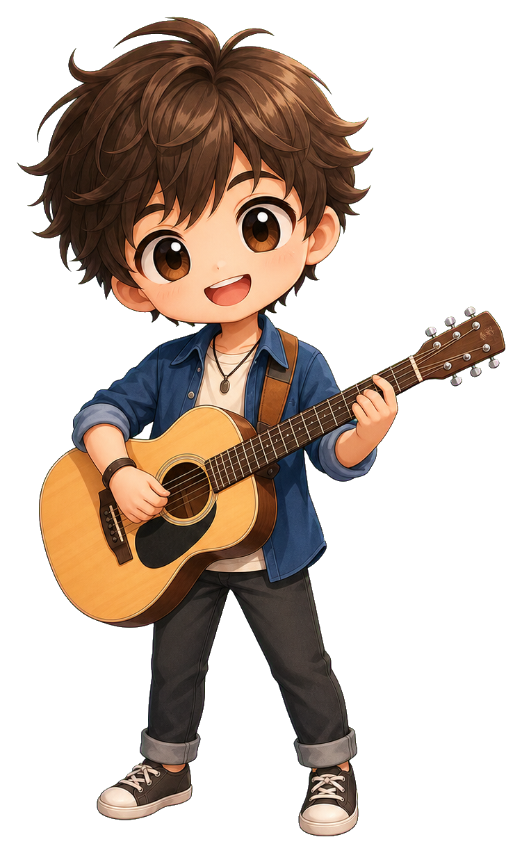 Preview for Chibi Musician Sticker