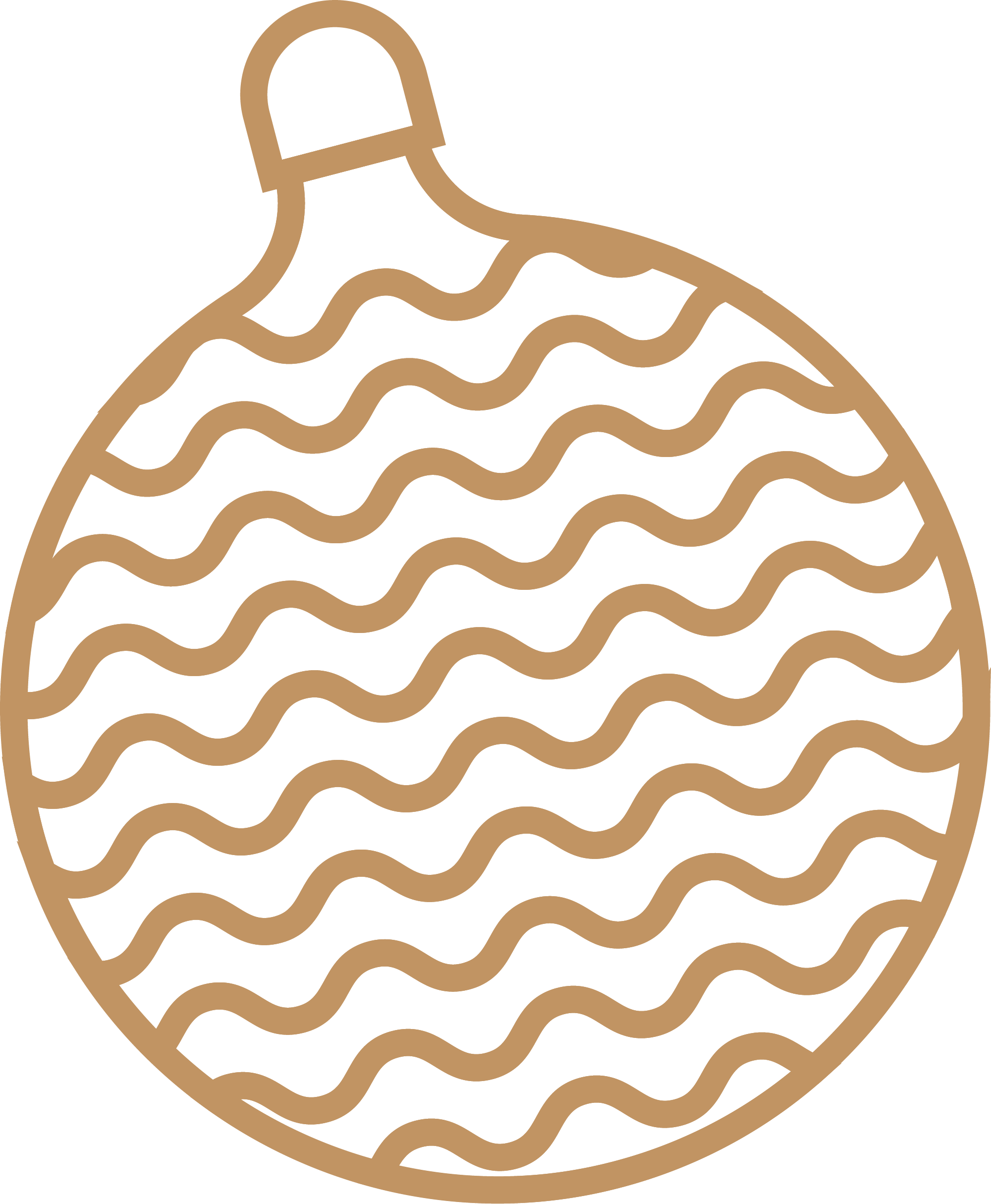 Preview for Golden-christmas-ornament-design-new-year-sticker-b9cf8