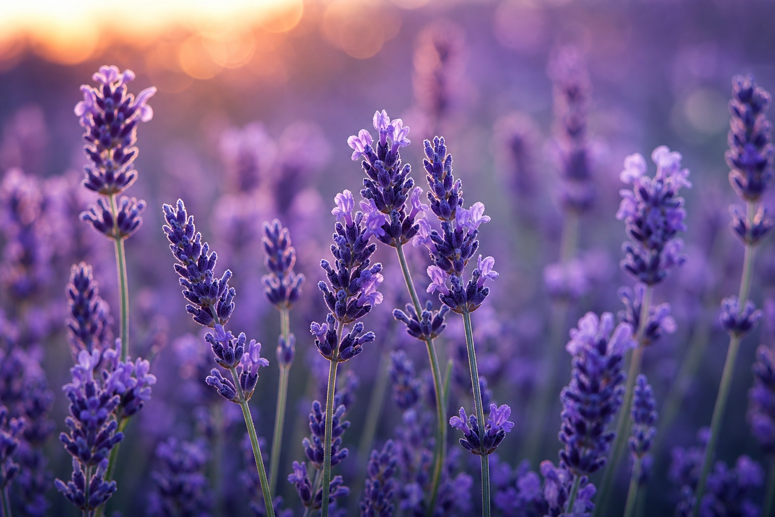 Preview for Lavender Field Macro Background