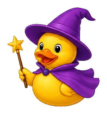Preview for Rubber Duck Wizard Sticker