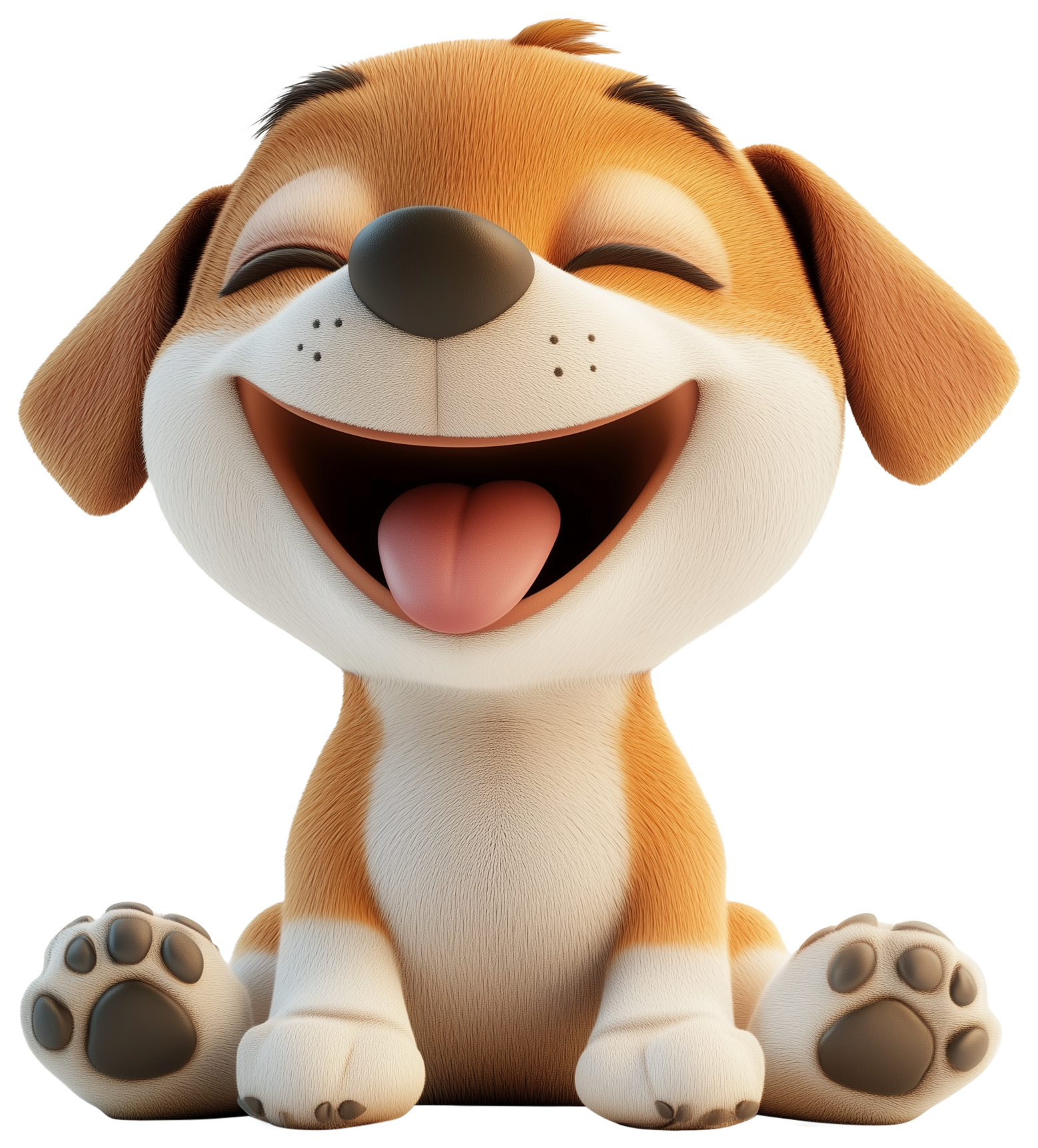 Preview for Cute Dog Sticker Graphic