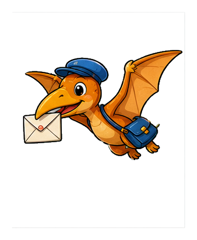 Preview for Pterodactyl Mail Carrier Sticker