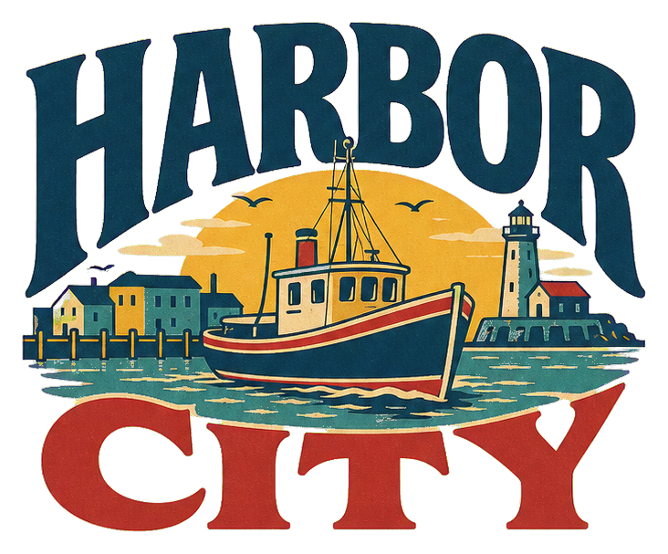 Preview for Boston Harbor City Boat Sticker
