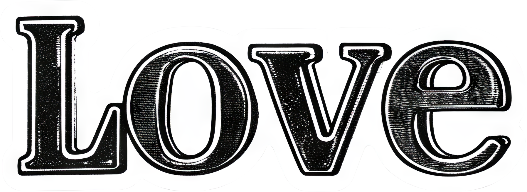 Preview for Love-typography-design-love-design-sticker-5d134