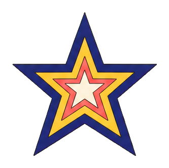 Preview for Triple Nested Star Sticker
