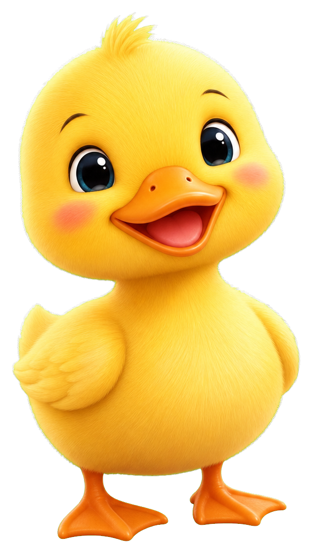 Preview for Duckling Sticker For Cute Designs