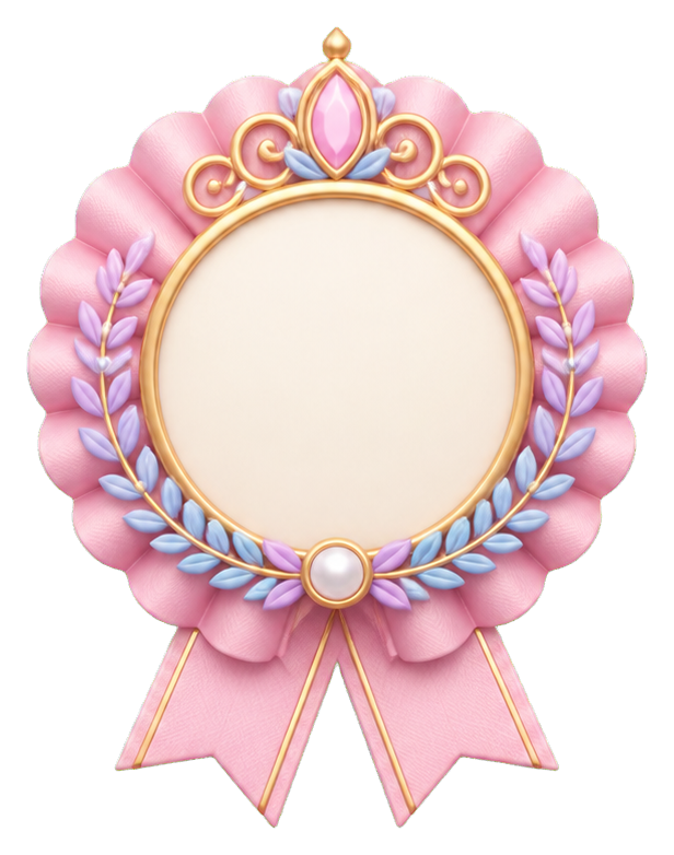 Preview for Pink Ribbon Medallion Sticker
