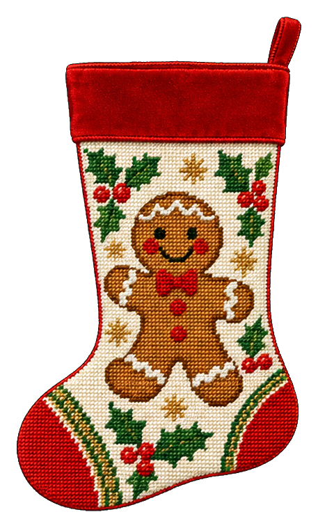 Preview for Gingerbread Man Stocking