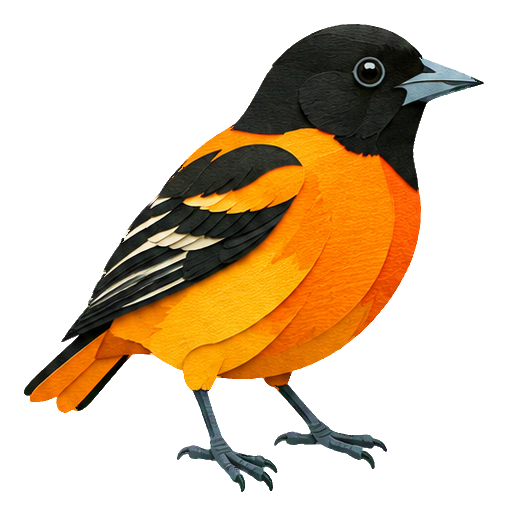 Preview for Papercut Woodland Birds Oriole
