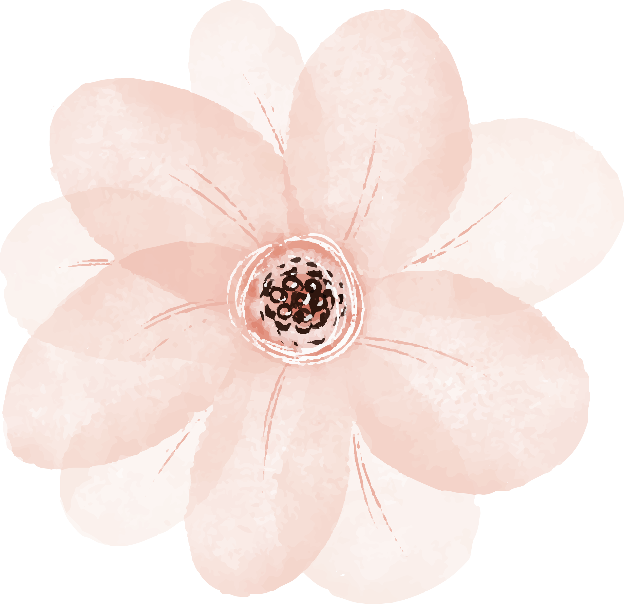 Preview for Blushing-flower-illustration-spring-sticker-a8cce