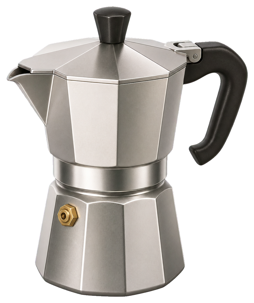Preview for Moka Pot Sticker For Coffee Designs