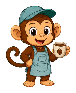 Preview for Barista Monkey Sticker