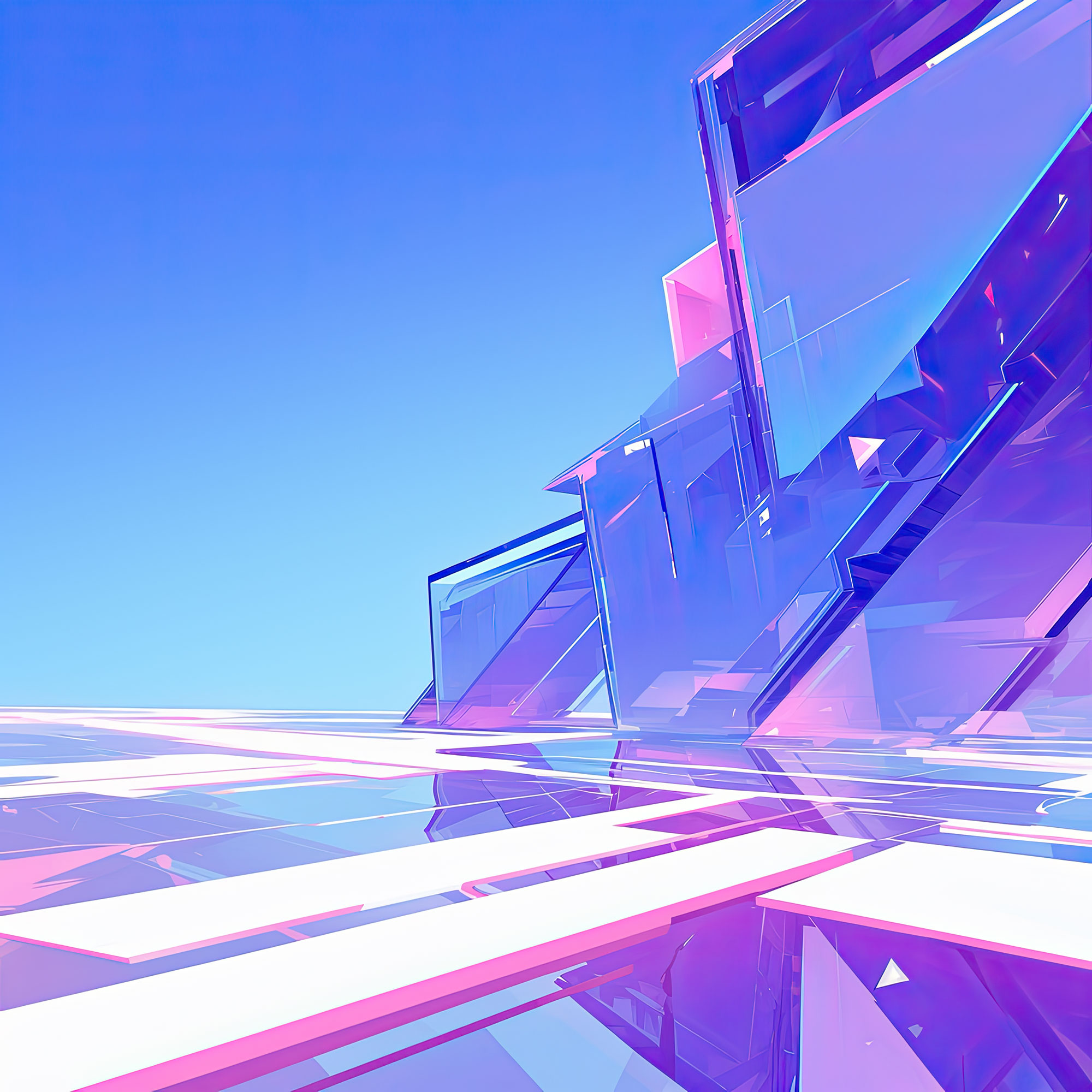 Preview for Modern-glass-architecture-design-abstract-backdrop-background-e057b